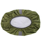 Khaki waterproof backpack rain cover
