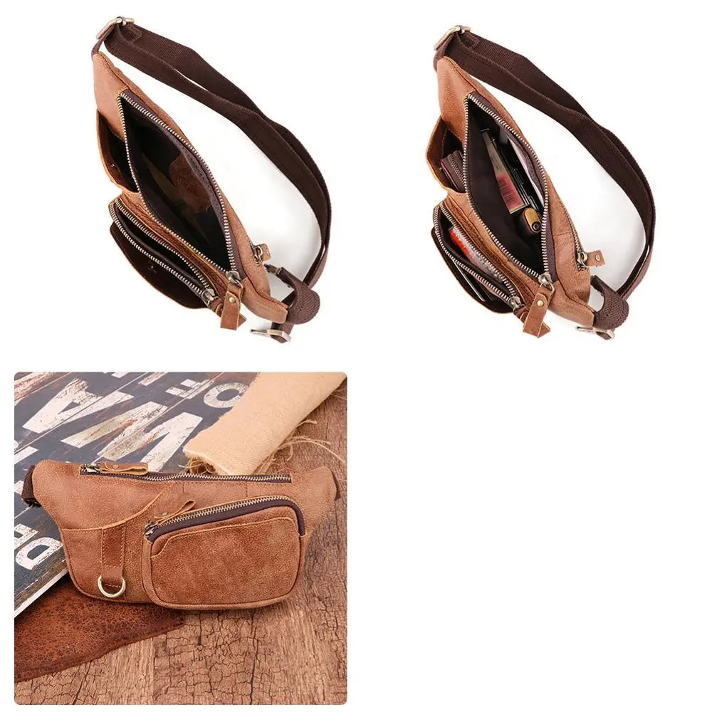 Everyday leather bum bag