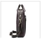 Stylish leather executive briefcase