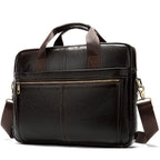 Stylish leather executive briefcase