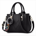 Women’s soft leather shoulder bag