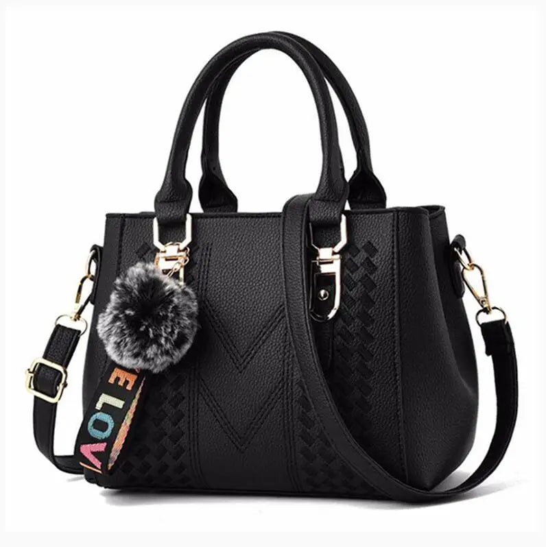 Women’s soft leather shoulder bag