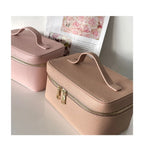 Vintage leather dopp kit