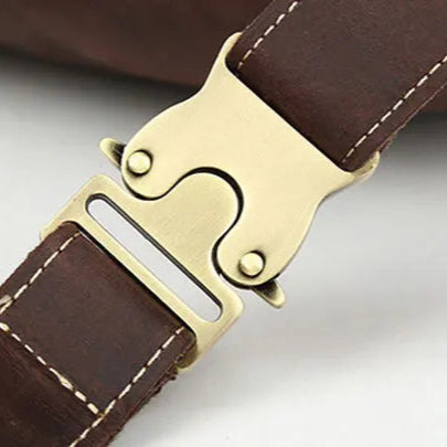 Urban leather bum bag