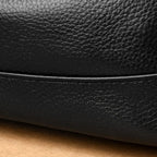 Medium leather shoulder bag