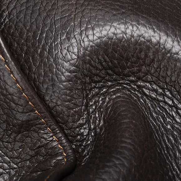 Stylish leather executive briefcase