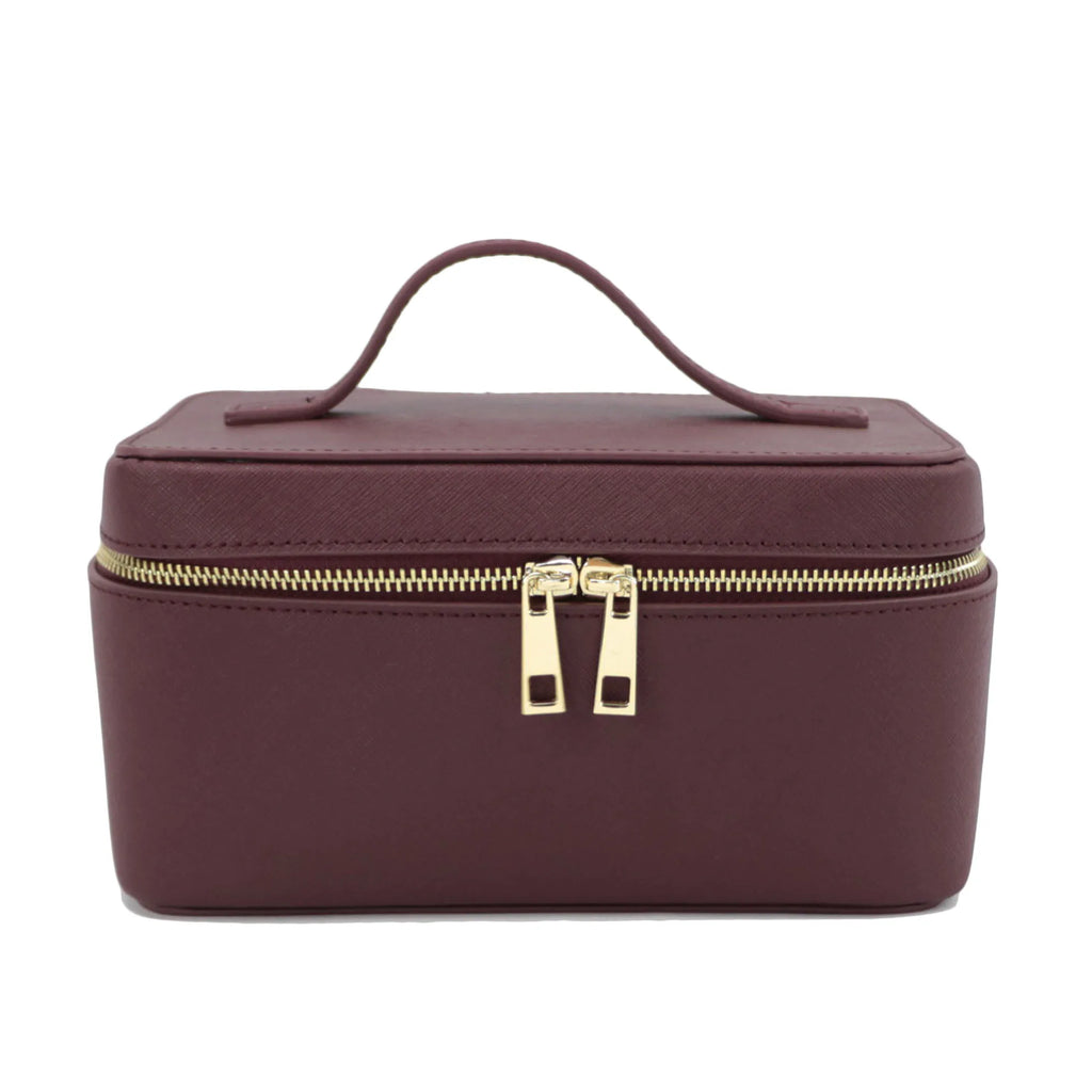 Vintage leather dopp kit