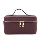 Vintage leather dopp kit