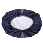 Navy blue waterproof backpack rain cover