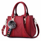 Women’s soft leather shoulder bag