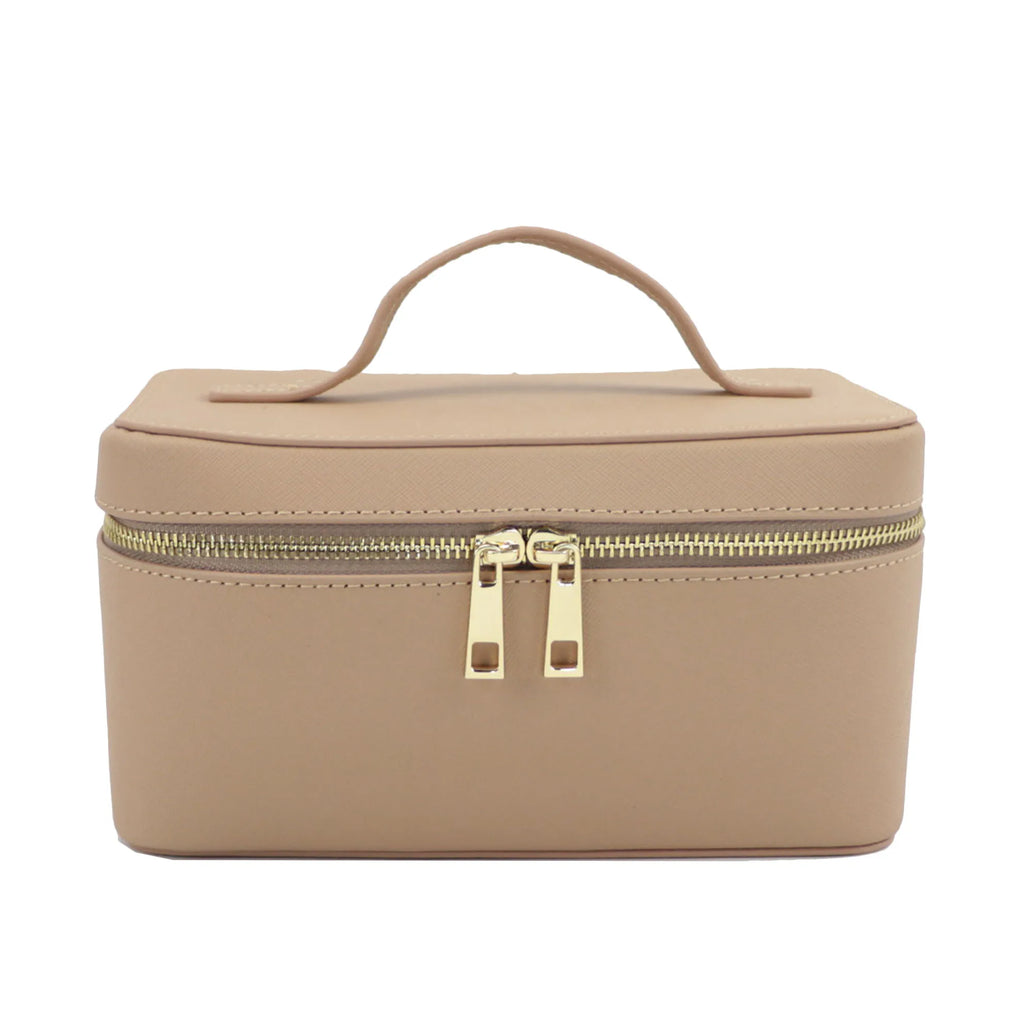 Vintage leather dopp kit