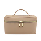 Vintage leather dopp kit