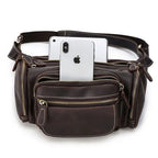 Urban leather bum bag