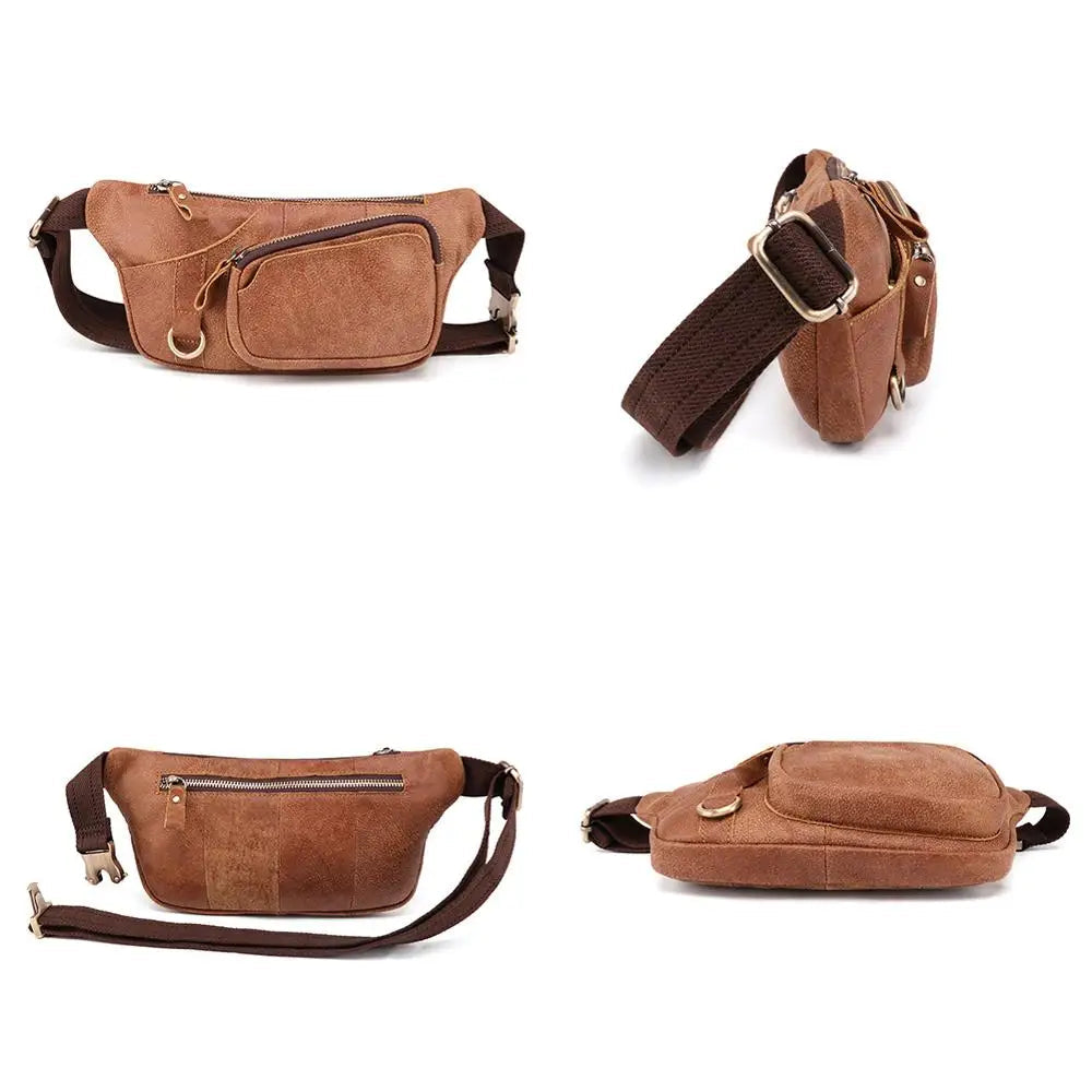 Everyday leather bum bag