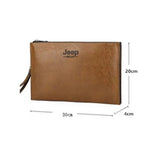 Leather clutch for men