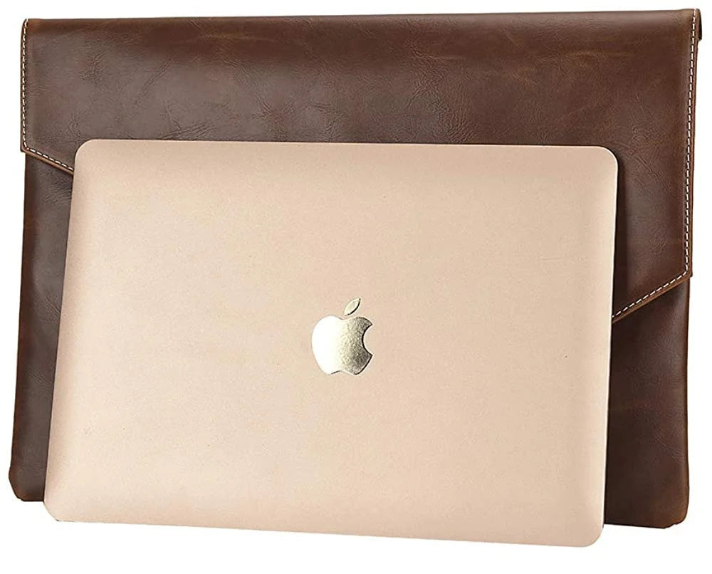 Men's leather clutch bag