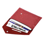 Men's leather clutch bag