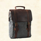 Classic leather satchel bag for men
