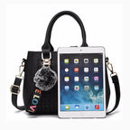 Women’s soft leather shoulder bag