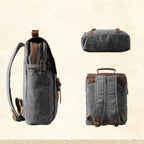 Classic leather satchel bag for men