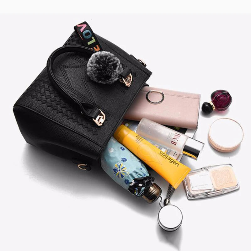Women’s soft leather shoulder bag