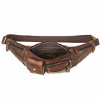 Vintage leather bum bag