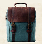 Classic leather satchel bag for men
