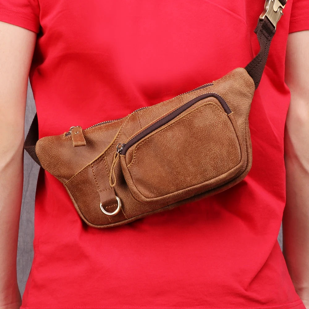 Everyday leather bum bag