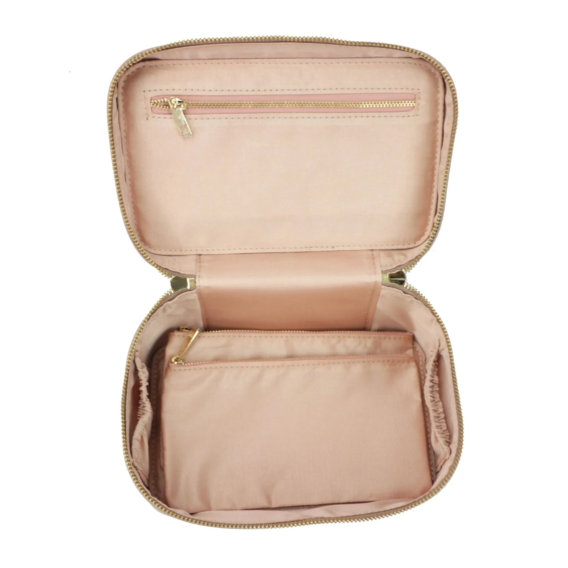 Vintage leather dopp kit