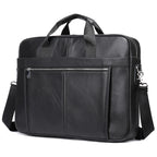 Stylish leather executive briefcase