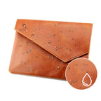 Men's leather clutch bag