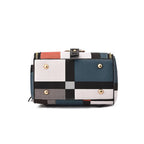 Classic leather backpack purse