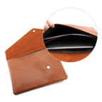 Men's leather clutch bag
