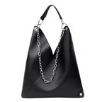 Large leather handbag