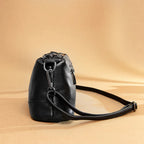 Medium leather shoulder bag