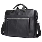 Stylish leather executive briefcase