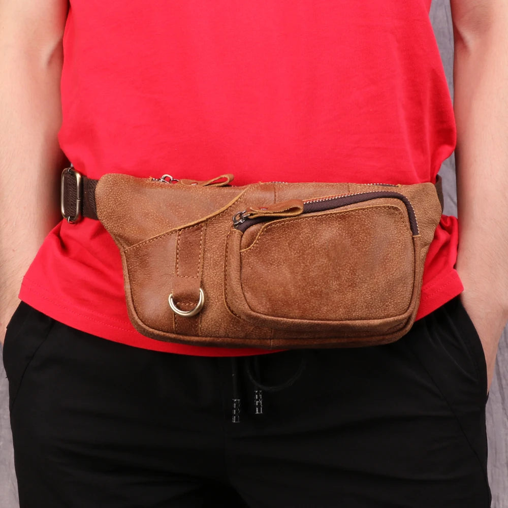 Everyday leather bum bag