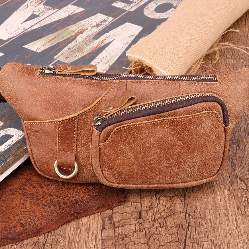 Everyday leather bum bag