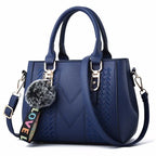 Women’s soft leather shoulder bag