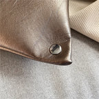 Large leather handbag
