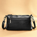 Medium leather shoulder bag