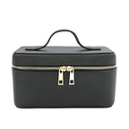 Vintage leather dopp kit