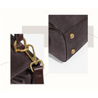 Timeless suede handbag