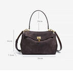 Timeless suede handbag