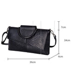 Stylish leather handbag