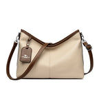 Leather handbag for work, shopping, or travel