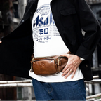 Lightweight leather waist sling