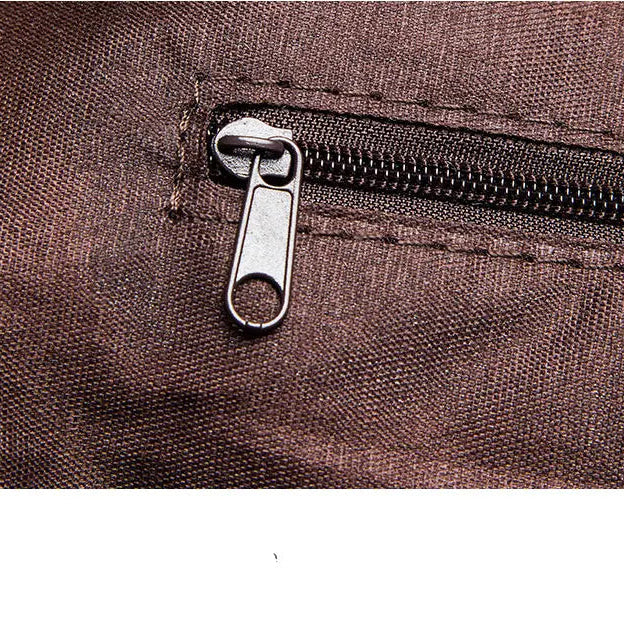 Classic leather laptop bag