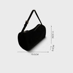 Chic suede purse for night outings