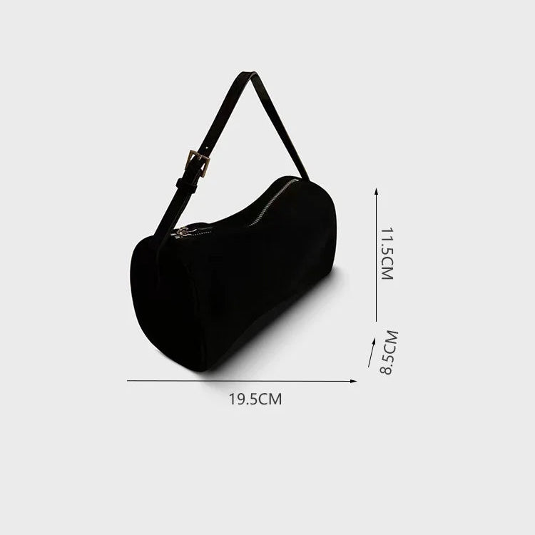 Chic suede purse for night outings